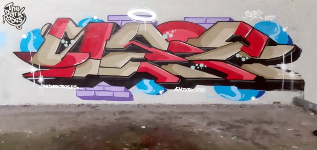 Yo Aim, Thek and Noiz by Se2 - The Dark Roses - North Sealand, Denmark 16. November 2019